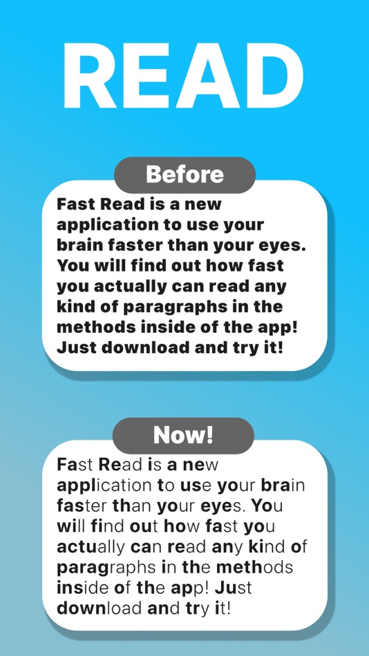 #1. Bio Reading - Fast Read (iOS) Podle: Irfan SENER