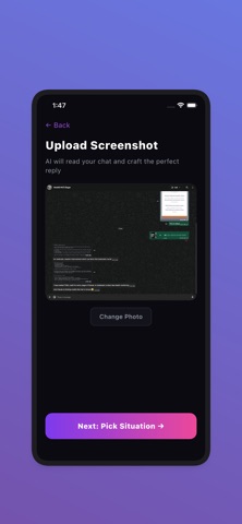 Rizz Coach - AI Chat Reply screenshot