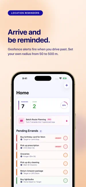 Errands Route Planner - Errand screenshot 3