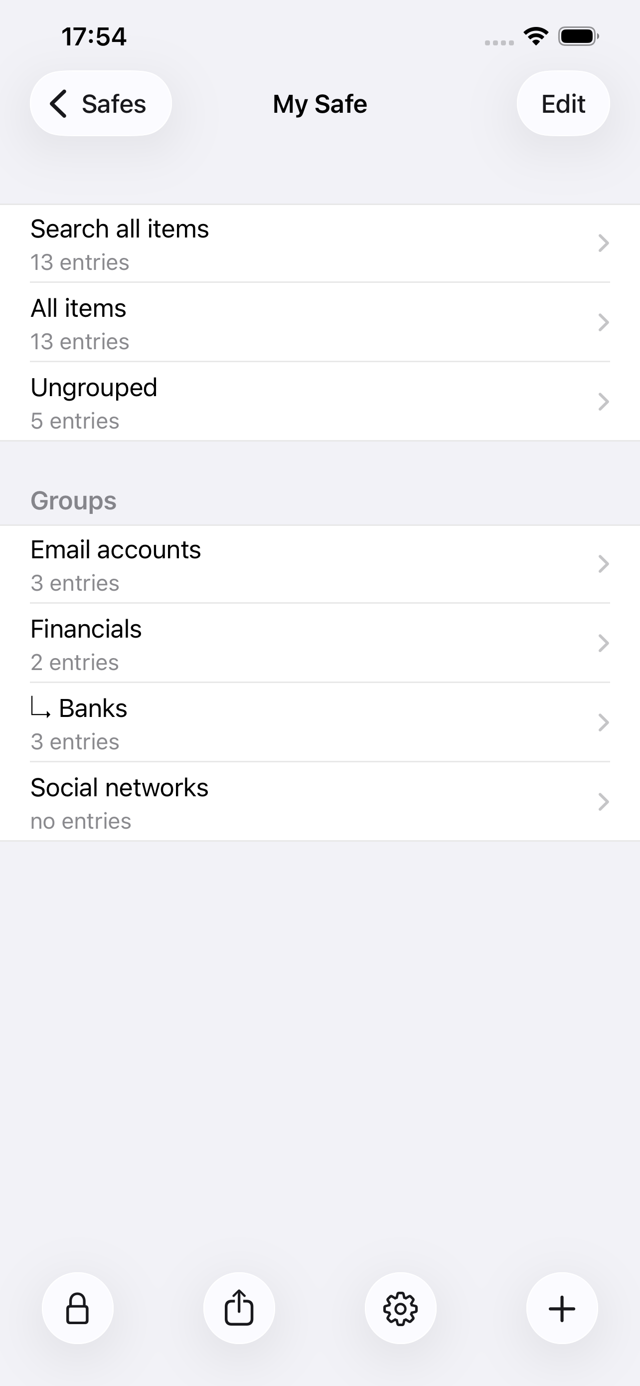 pwSafe 2 - Password Safe