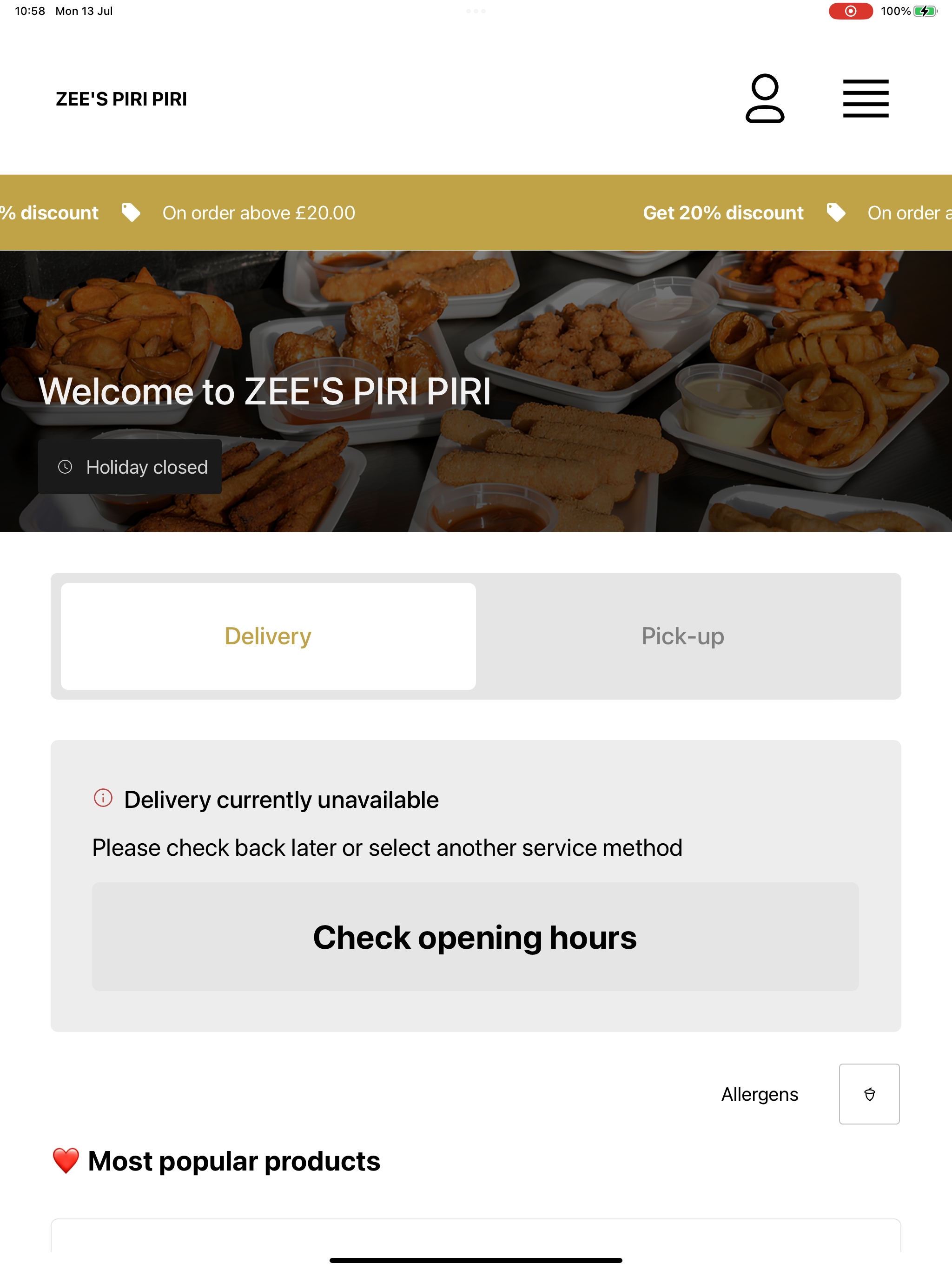 ZEE'S PIRI PIRI screenshot 10
