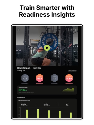 Metric - Strength Training iPad screenshot