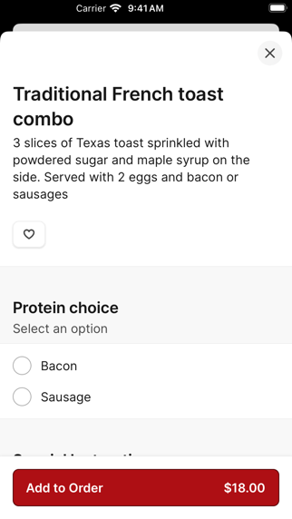App screenshot