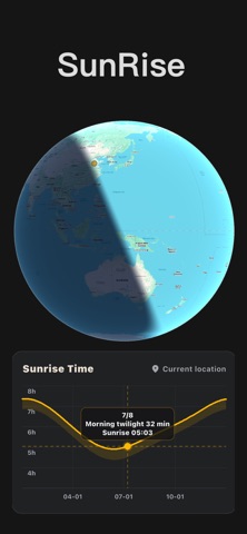 SunNow - Interactive Sun Clock Screenshot 3 of 4
