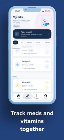 Pillko: Pill & ADHD Tracker screenshot