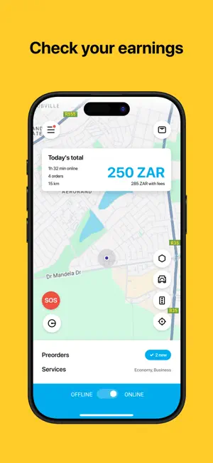 Transport2Go Driver screenshot 1