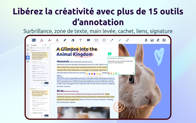 Screenshot #2 pour PDF Reader Pro:Conv,Modif,Lire