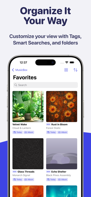 ‎MusicBox: Save Music for Later Screenshot