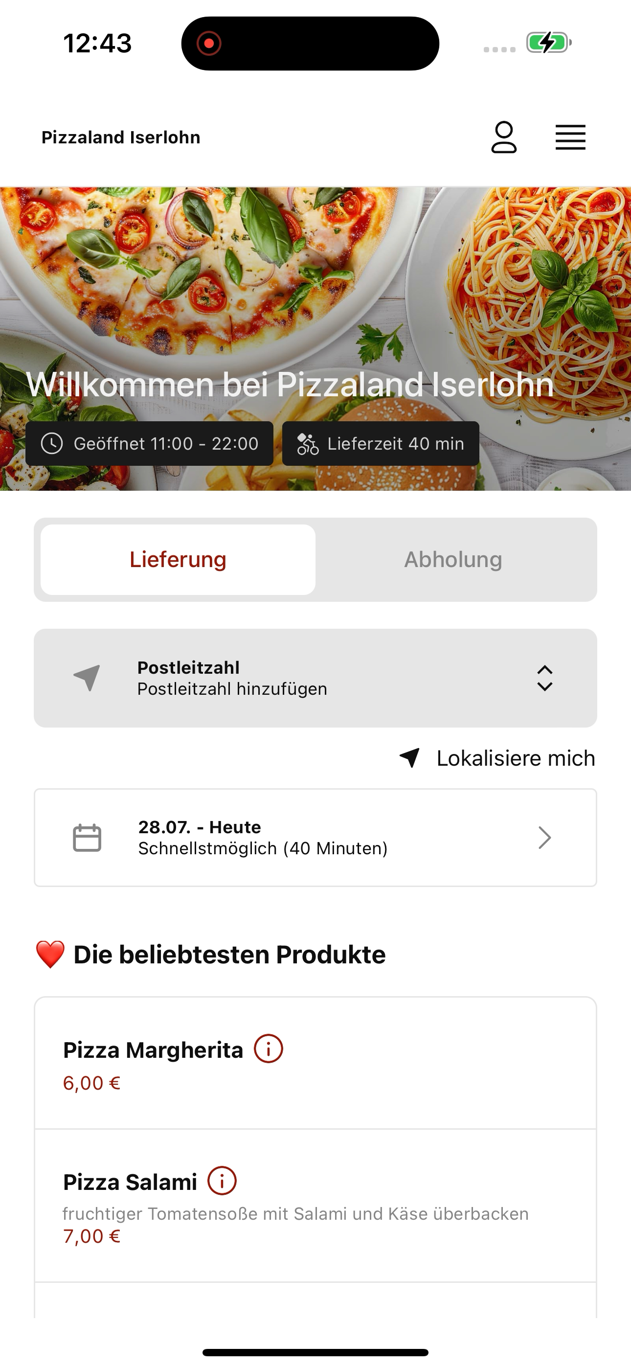 Pizzaland Iserlohn screenshot 5
