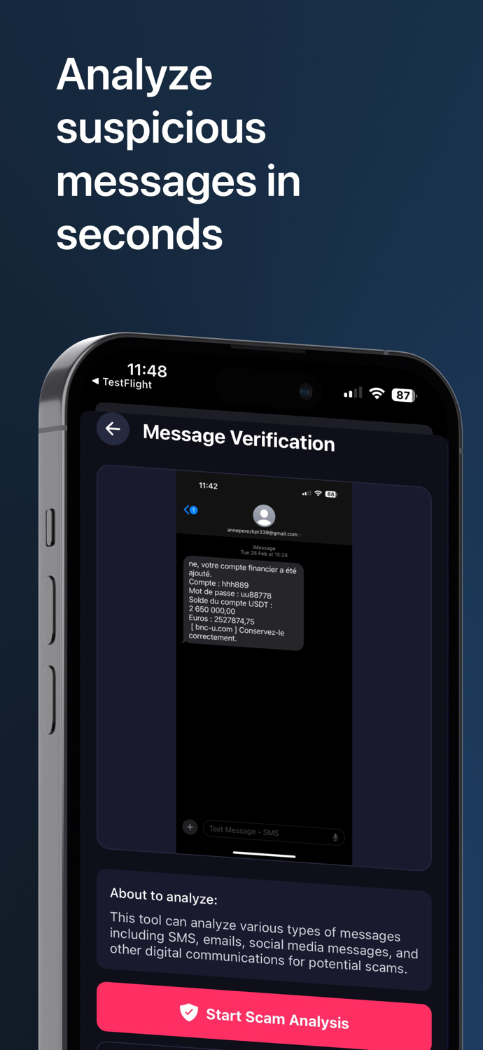 Scam Scanner reveal scams