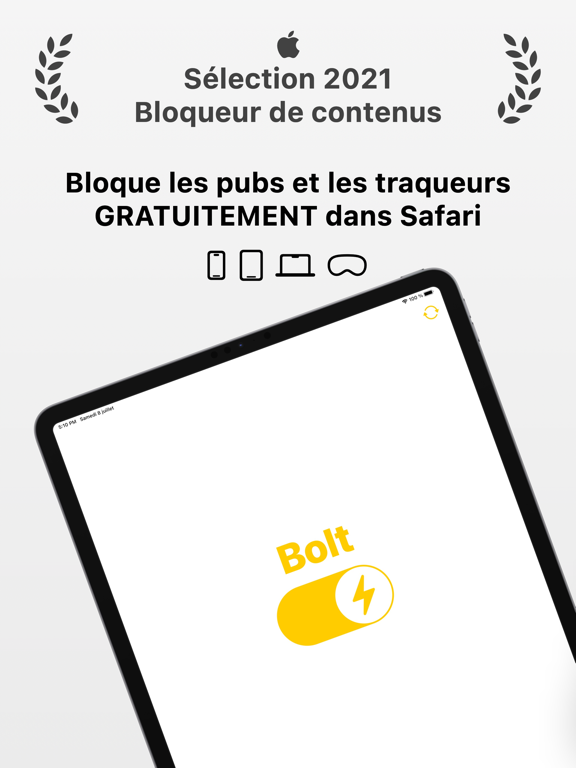 Screenshot #4 pour AdBlock Bolt : Bloqueur de pub