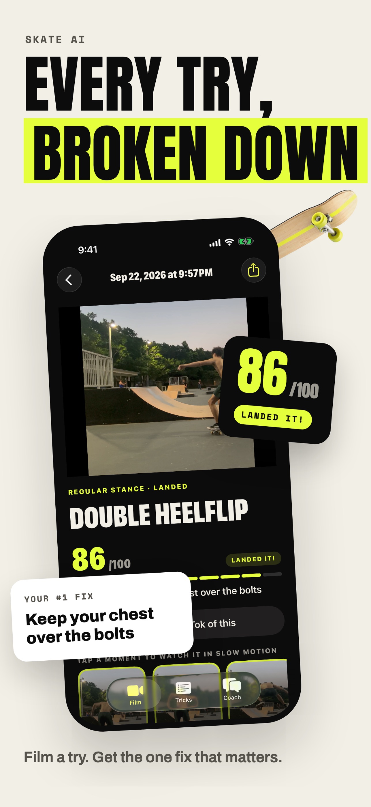 Screenshot 2 of Skate AI: Skateboard Tricks