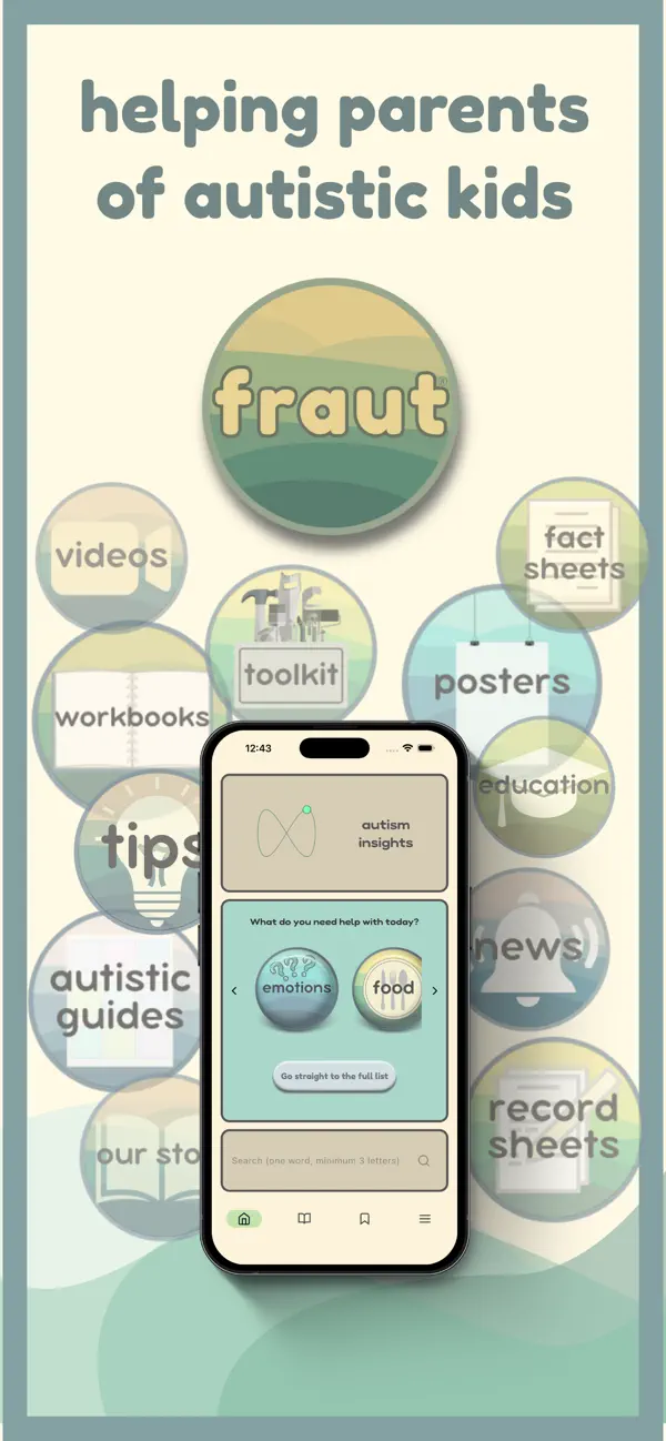Screenshot #1 pour fraut | autistic parenting