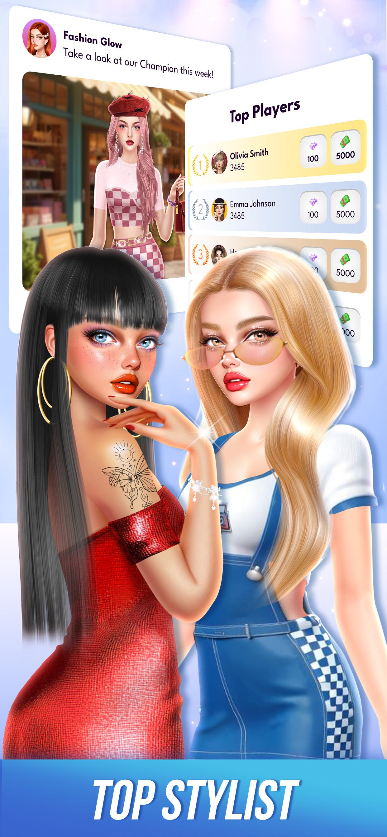 Fashion Glow: Model & Style