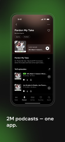 radio.net - AM FM Radio Tuner screenshot