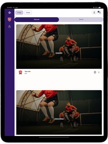 AiTrials iPad screenshot