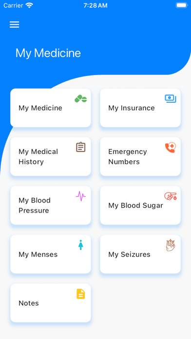 My Medicine - Health Log Screenshot