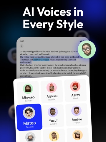 Speechlee AI Transcriber iPad screenshot