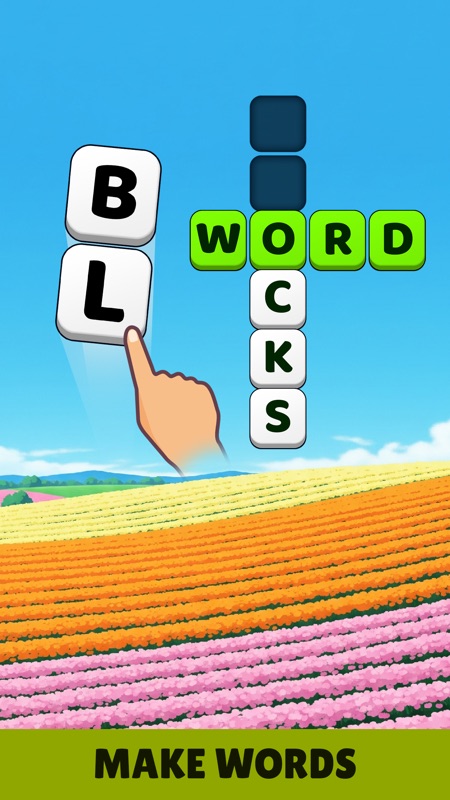 Word Blocks - Word Game screenshot 1