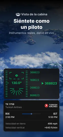 Captura de pantalla de FlightSky: Rastreo De Vuelos en iPhone 3