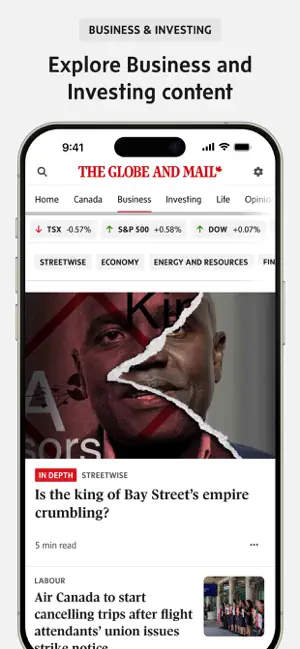 The Globe and Mail screenshot 2