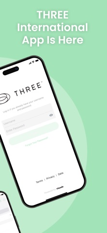 THREE International screenshot