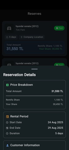 Rentifa Business screenshot