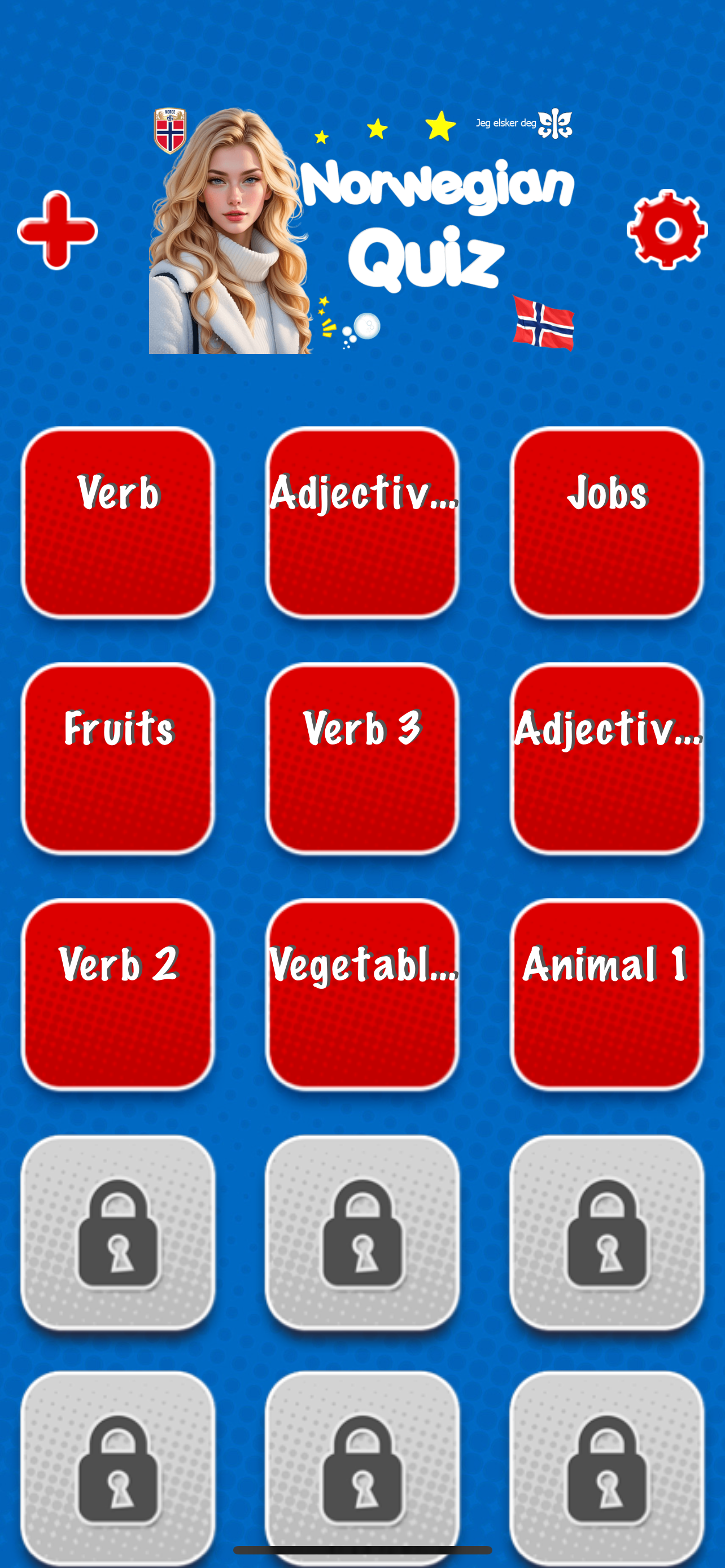 Learn Norwegian Flashcards