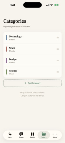 MyRssFeed Screenshot 5 of 6