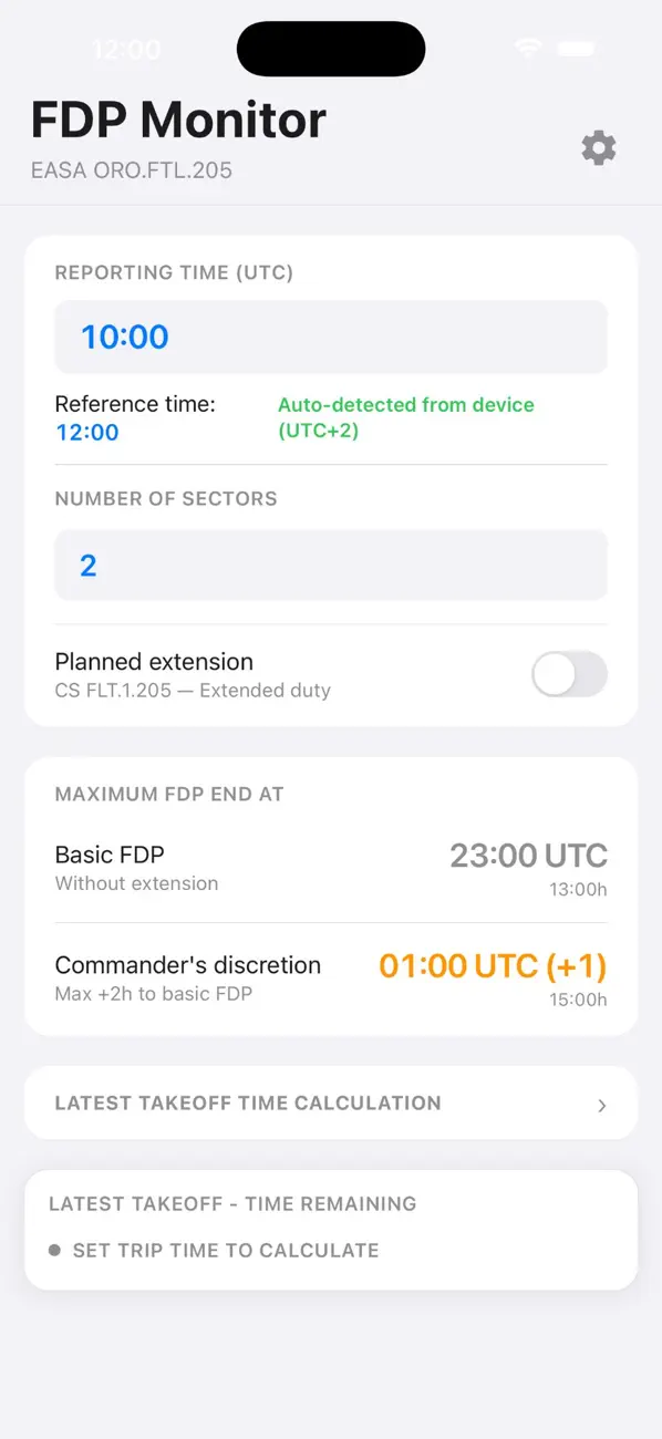 Screenshot #1 pour FDPMonitor