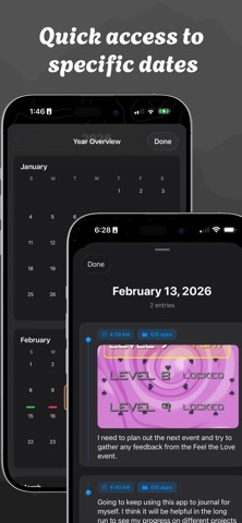 Vibers Log screenshot
