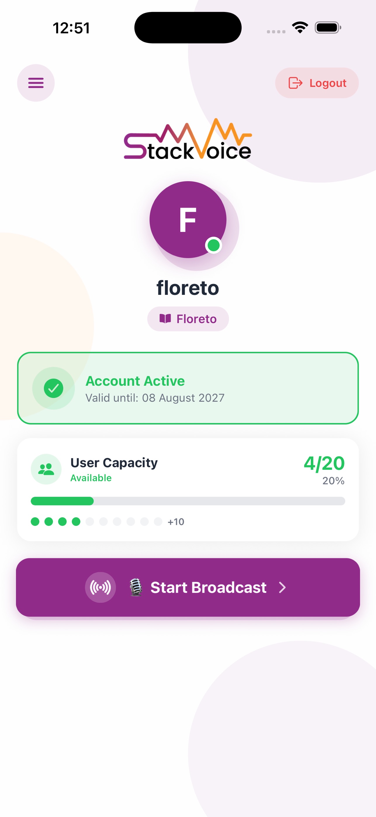 Screenshot 1 of StackVoice