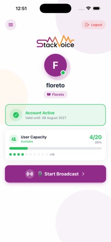 StackVoice screenshot 1
