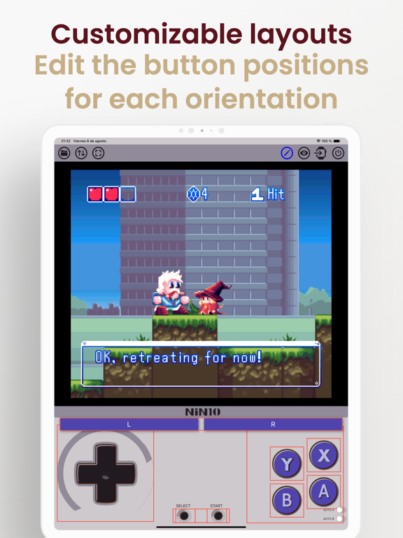 NiN10: Nintendo Emulator iPad screenshot 7 - Entertainment app