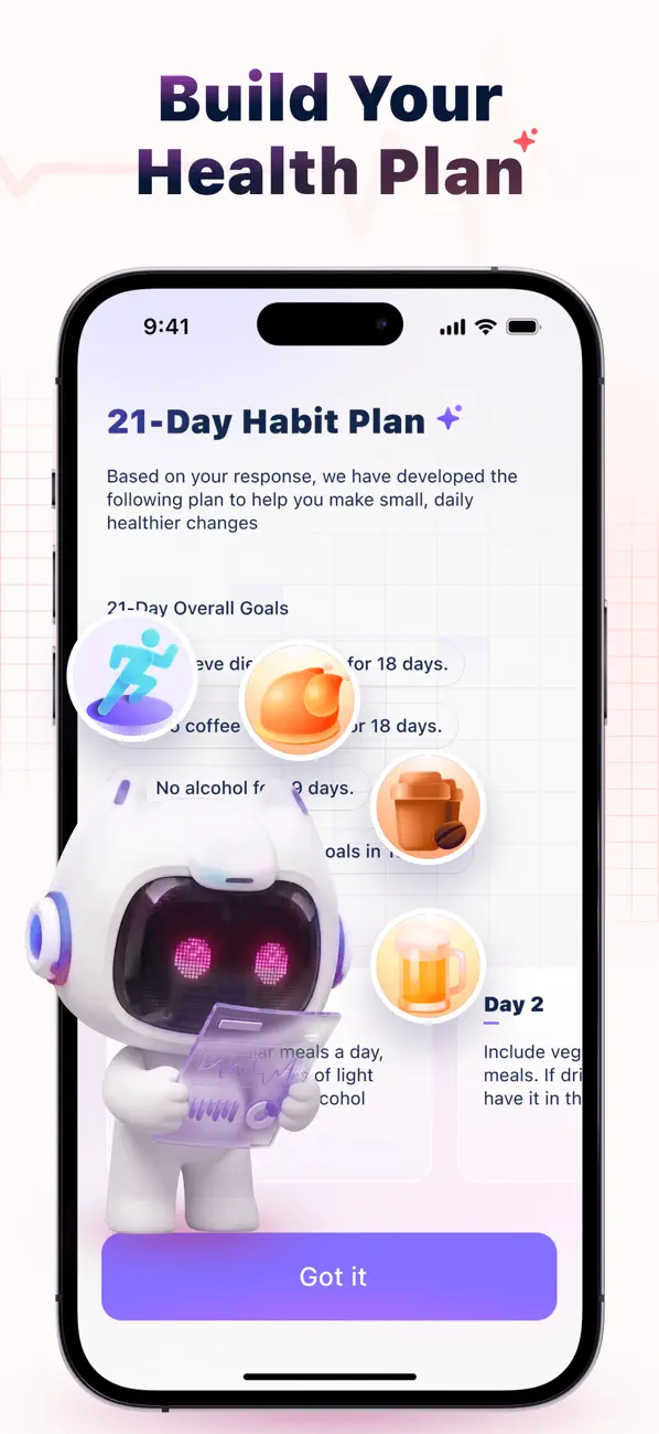 Screenshot #3 pour DailyWell: Habit Tracker