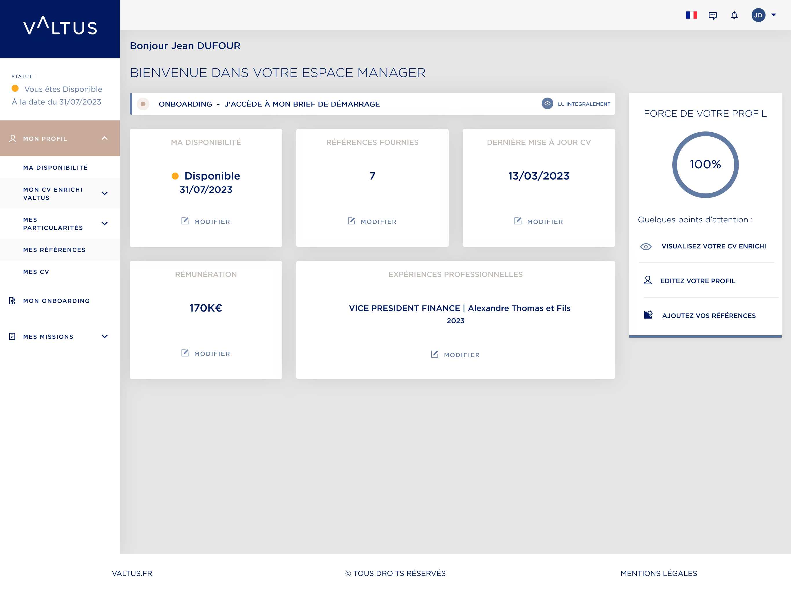 Valtus Espace Manager screenshot 4