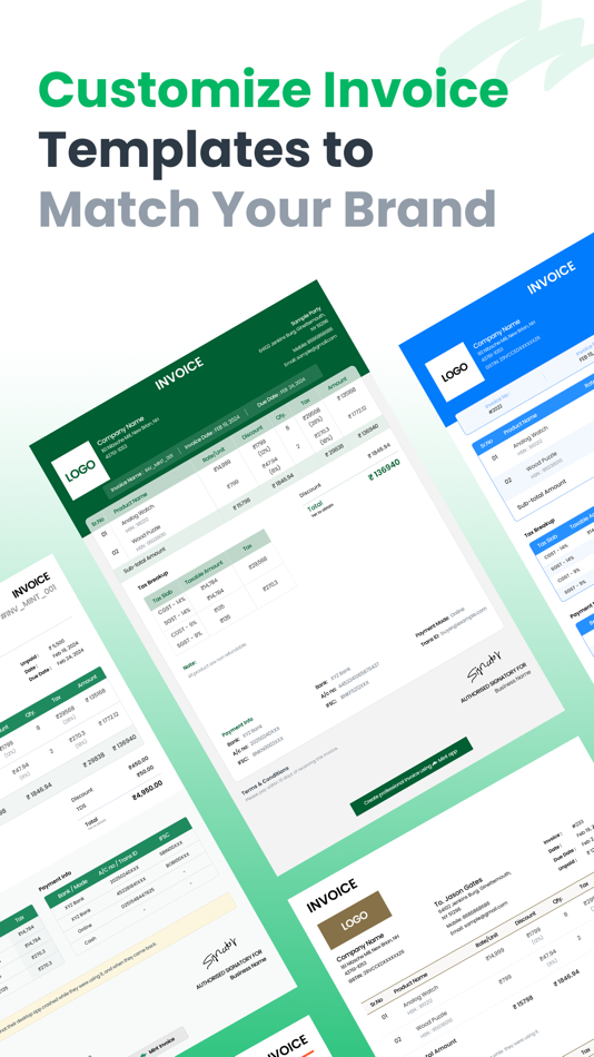 #8. Invoice Maker - Easy Estimates (iOS) بواسطة: Nikung Goyani