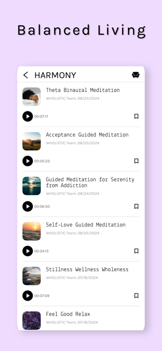 WHOLISTIC Wellness Screenshot 5 of 8