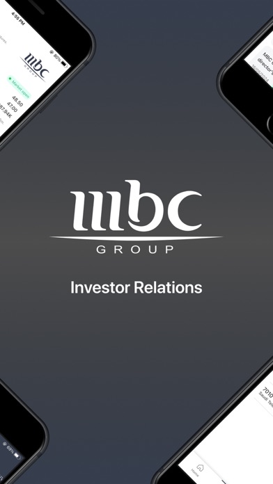 MBC GROUP Investor Relations Screenshot