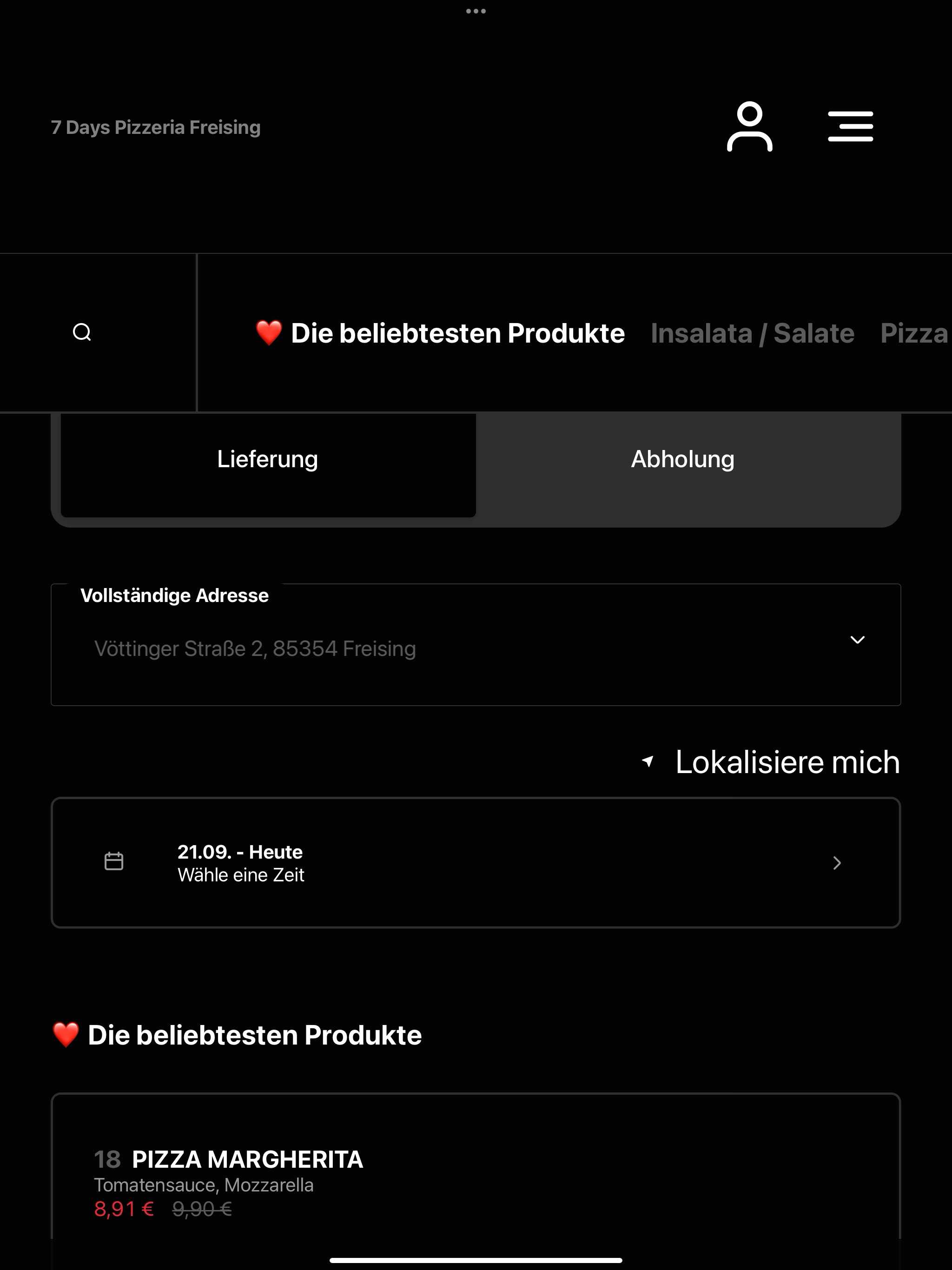 7 Days Pizzeria Freising