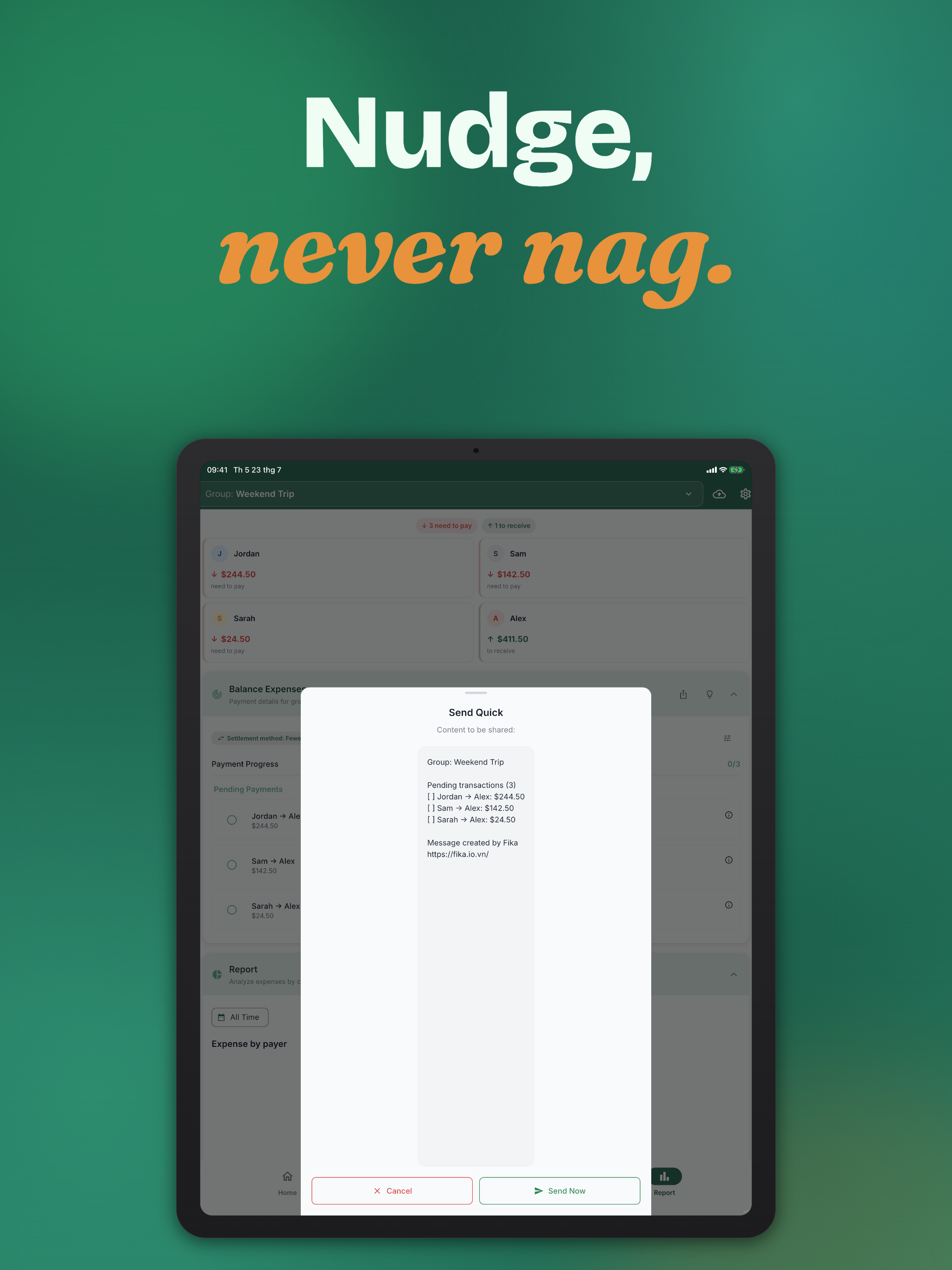 Fika: Split Bills & Expenses screenshot 11