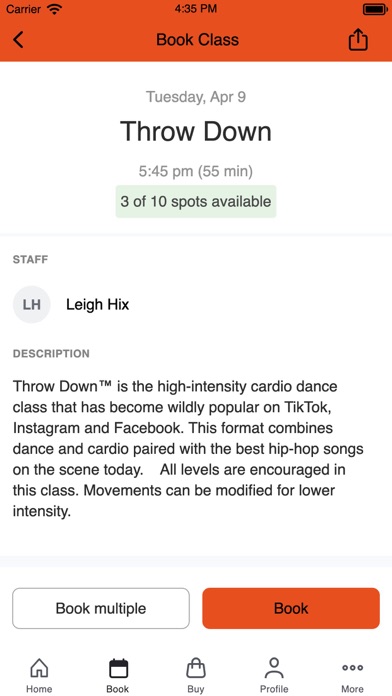 Fly Dance Fitness® Screenshot