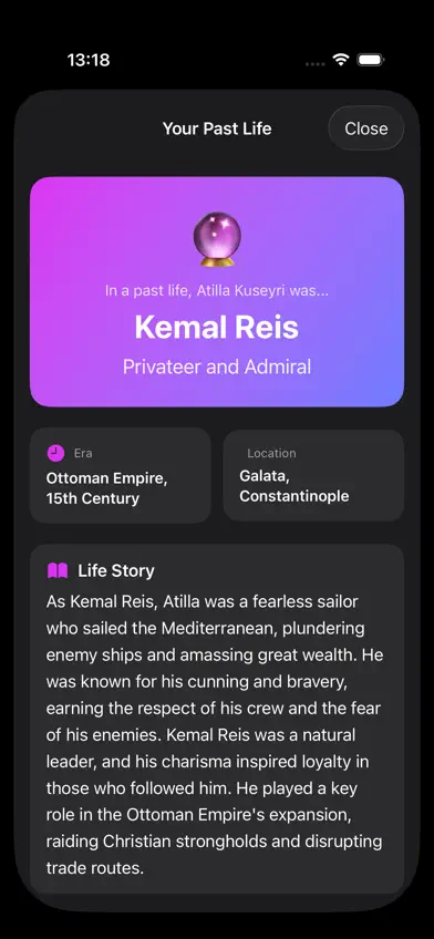 PastLife screenshot 2