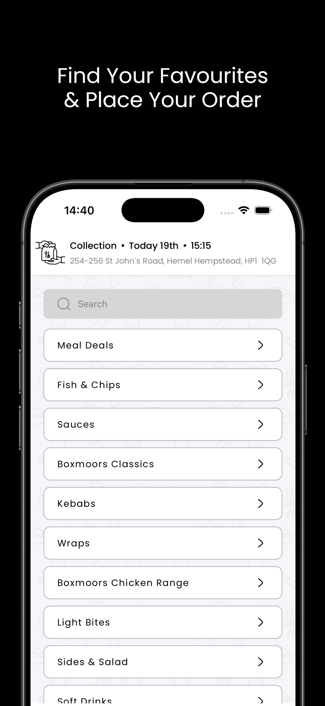 Boxmoors Chippy screenshot 4