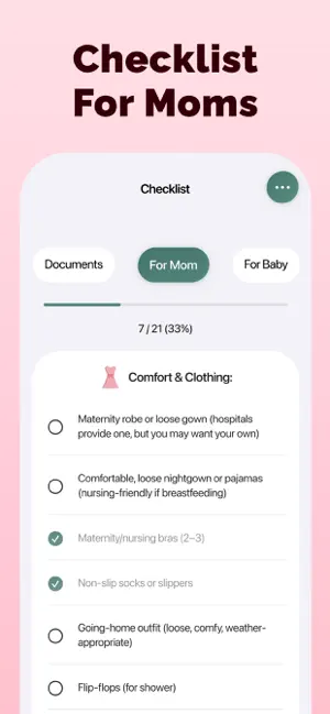 Contraction Timer ＆ Tracker iPhone screenshot 4