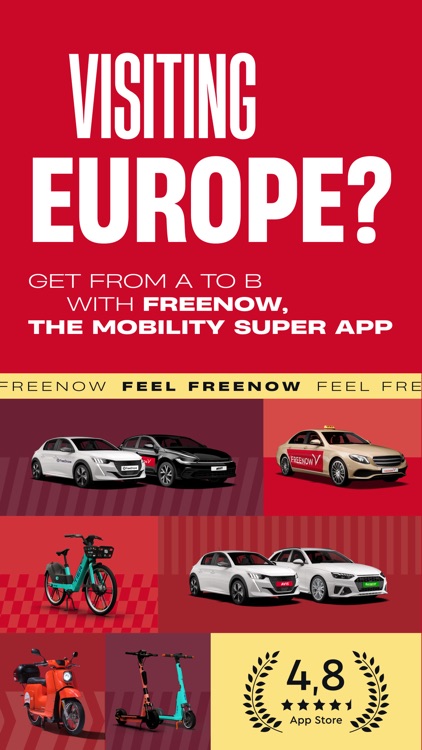 Freenow by Lyft - taxi & more screenshot-0