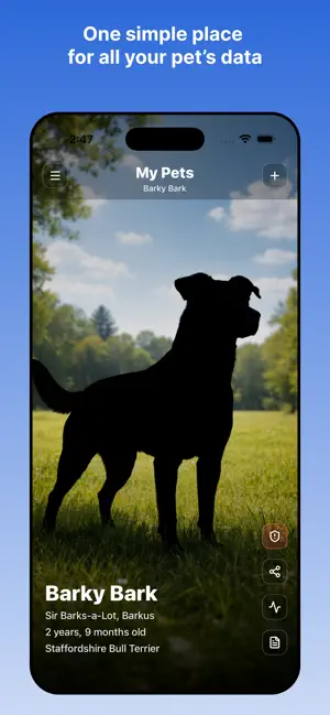 Happy Tail Tracker screenshot 1