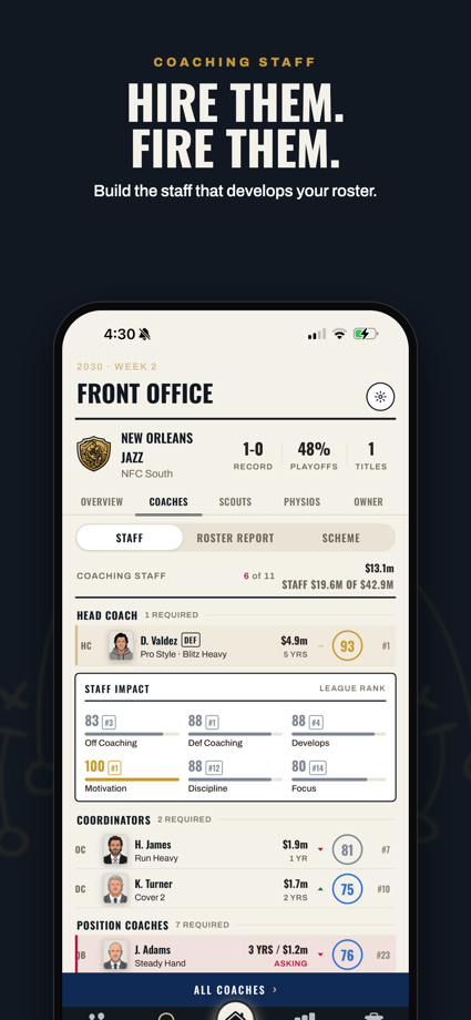 BrannGM: Football '26 的 App Store 截图 7