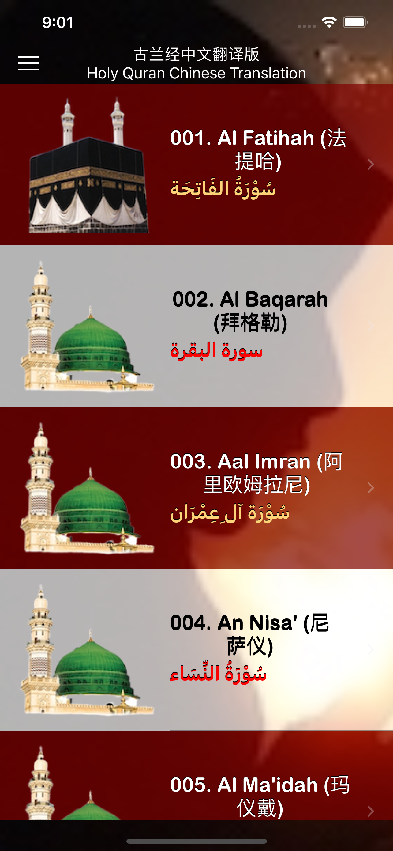Chinese Quran Audio Book +