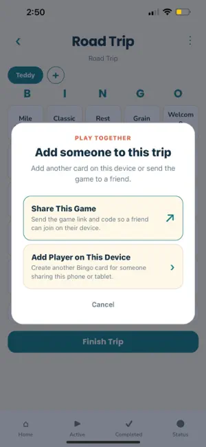 Travel Bingo! screenshot 4